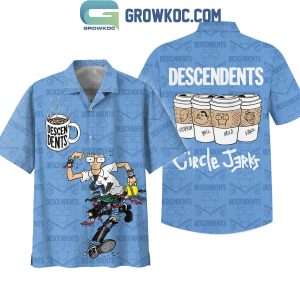 Descendents Circle Jerks Hot Coffee Hawaiian Shirts