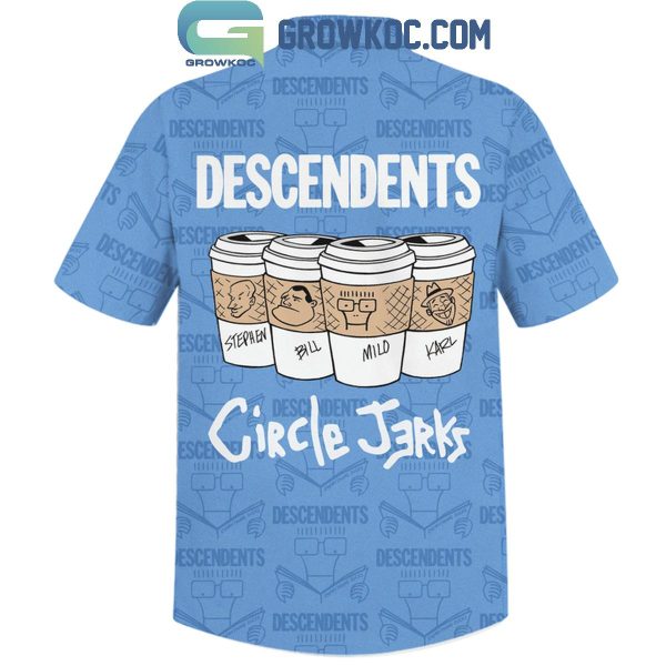 Descendents Circle Jerks Hot Coffee Hawaiian Shirts