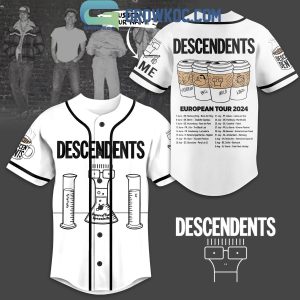 Descendents European Tour 2024 Personalized Baseball Jersey