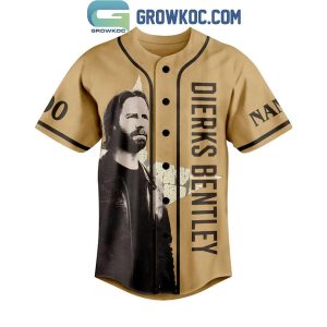Dierks Bentley Gravel And Gold Tour 2024 Personalized Baseball Jersey