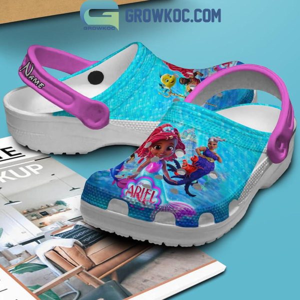 Disney The Little Mermaid Ariel Fan Personalized Crocs Clogs