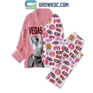 Doja Cat Bad Lil Bitch Vegas Polyester Pajamas Set
