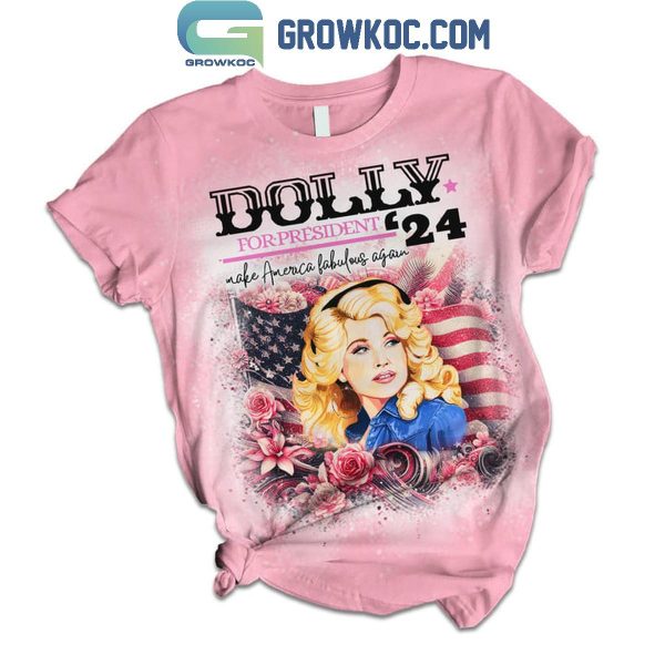 Dolly Parton For Presiden Of America 2024 T-Shirt Short Pants