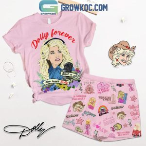 Dolly Parton Just A Girl Who Loves Dolly T-Shirt Short Pants