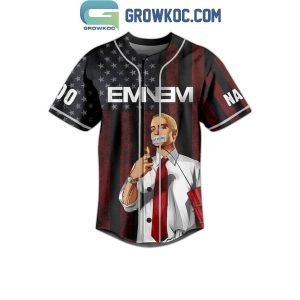 Eminem We As American Us As A Citizen Personalized Baseball Jersey