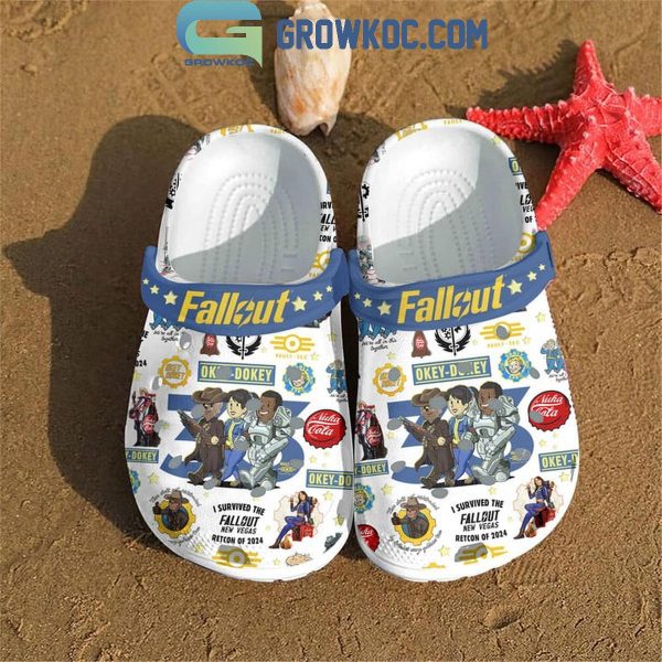 Fallout I Survived The Fallout New Vegas Retcon Of 2024 Crocs Clogs