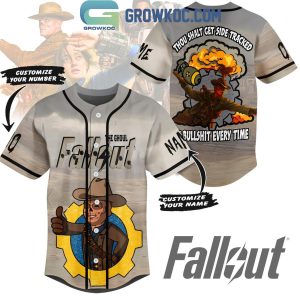 Fallout Thou Shalt Get Side Tracked Personalized Baseball Jersey