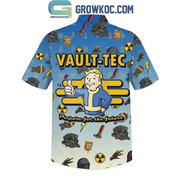 Fallout Vault Tec Prepare For The Future Hawaiian Shirts