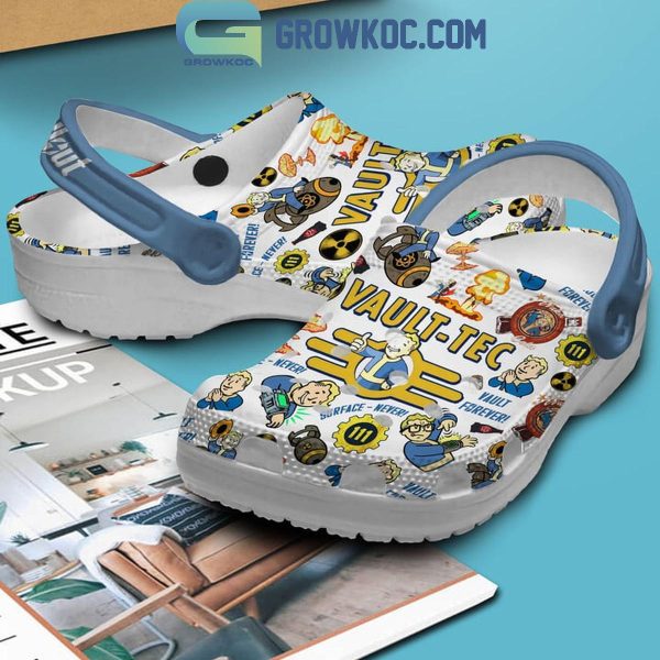 Fallout Vault Tec Surface Never 111 Crocs Clogs