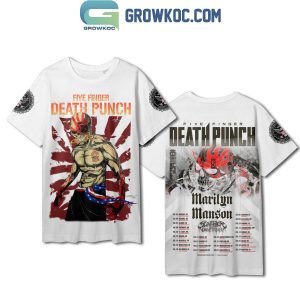 Five Finger Death Punch Marilyn Manson Tour 2024 Hoodie Shirt