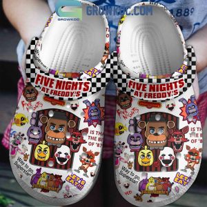 Five Nights At Freddy’s Way To Go Superstar Crocs Clogs