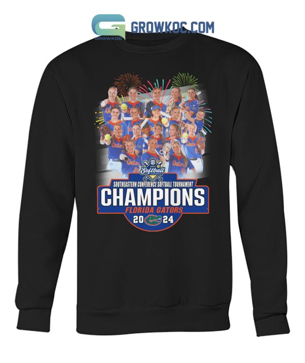 Florida Gators Southeatern Conference Softball Tournament 2024 Champions T Shirt