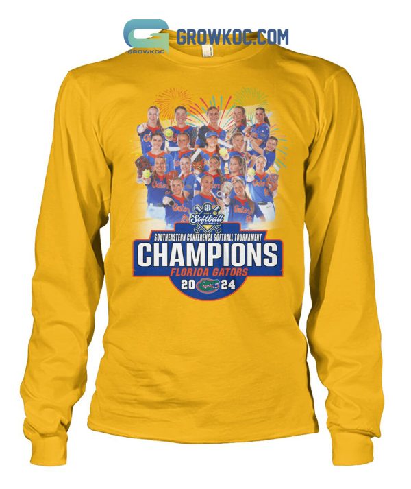 Florida Gators Southeatern Conference Softball Tournament 2024 Champions T Shirt