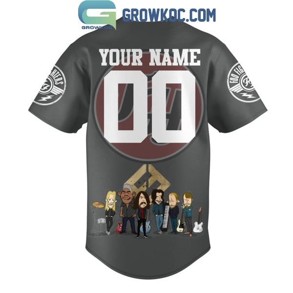 Foo Fighters Times Like These Love Personalized Baseball Jersey