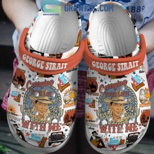 George Strait Carrying Your Love With Me Crocs Clogs