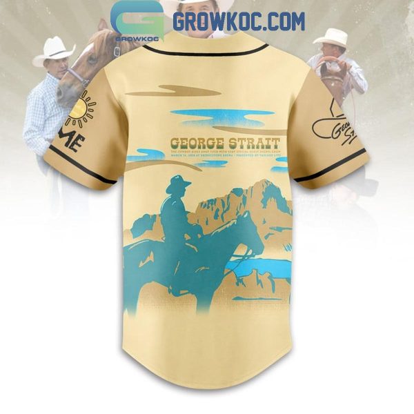 George Strait Texas Hold ‘Em Personalized Baseball Jersey