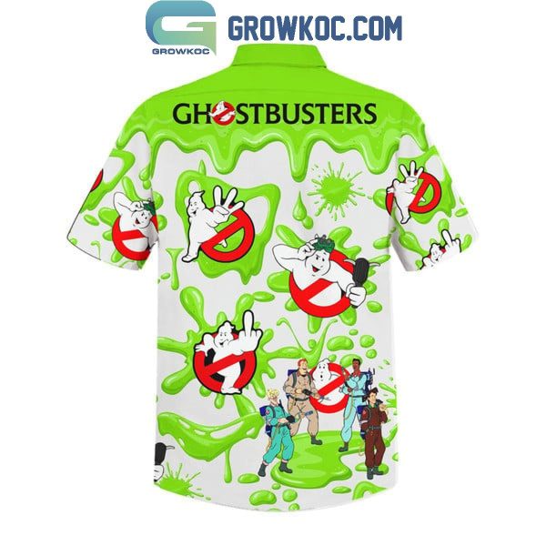 Ghostbusters Stay Puft Marshmallow Man Hawaiian Shirt