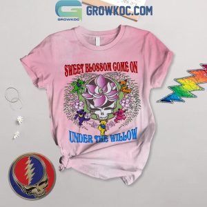 Grateful Dead Sweet Blosson Come On Under The Willow T-Shirt Short Pants