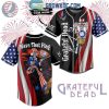Grateful Dead Make America Grateful Again Personalized Baseball Jersey