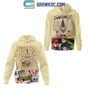 Gravity Falls Character Black Design Polyester Pajamas Set