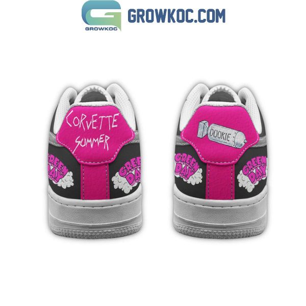 Green Day Corvette Summer Dookie Fan Air Force 1 Shoes