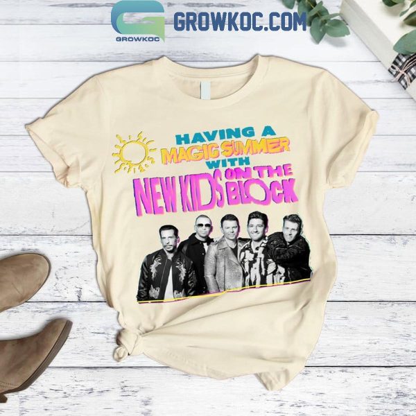 Having Summer With New Kids On The Block T-Shirt Short Pants