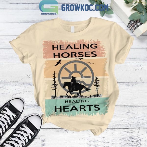 Heartland Healing Horses Healing Hearts Fleece Pajamas Set