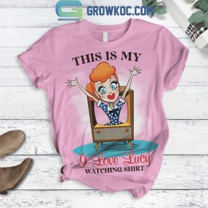 I Love Lucy This Is My Watching Shirt T-Shirt Short Pants