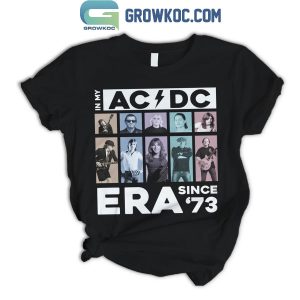 In My ACDC Era Since ’73 T-Shirt Short Pants Black