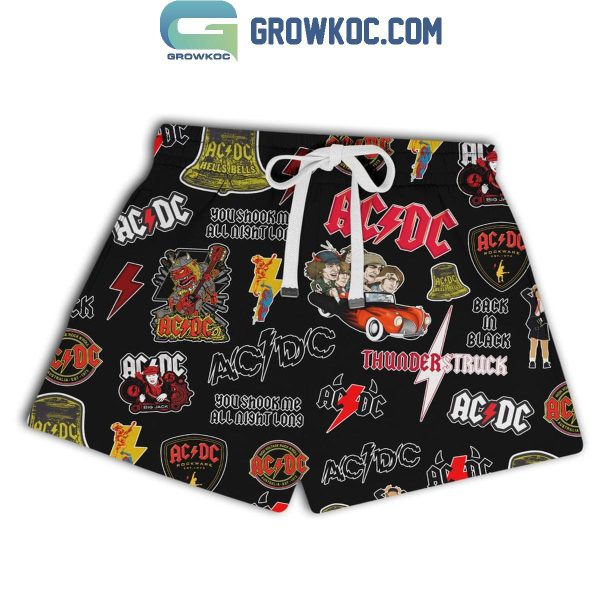 In My ACDC Era Since ’73 T-Shirt Short Pants Black