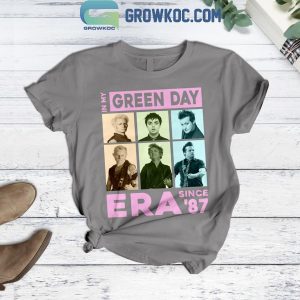 In My Green Day Era Since ’87 T-Shirt Short Pants Grey