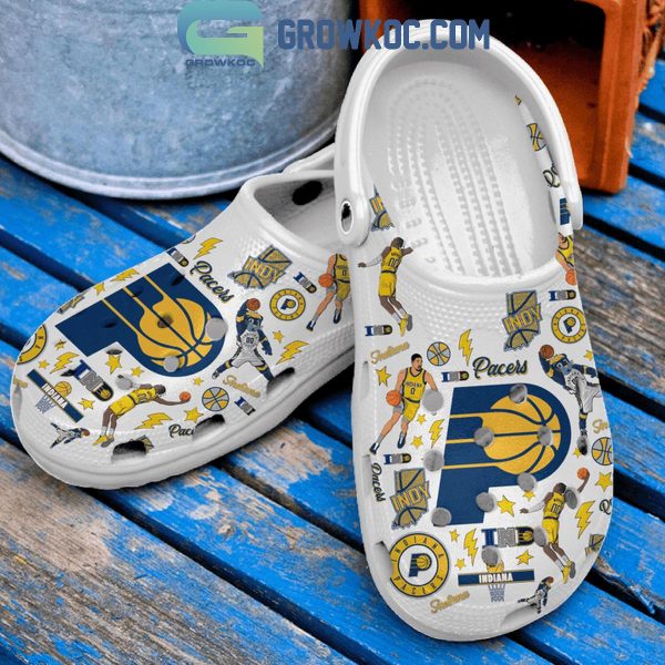 Indiana Pacers Basketball Indy Fan Crocs Clogs