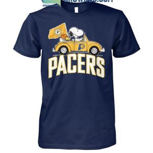 Indiana Pacers Basketball Team Snoopy Fan Forever T-Shirt
