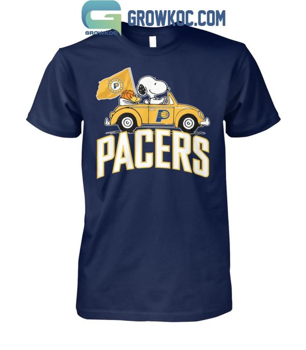 Indiana Pacers Basketball Team Snoopy Fan Forever T-Shirt