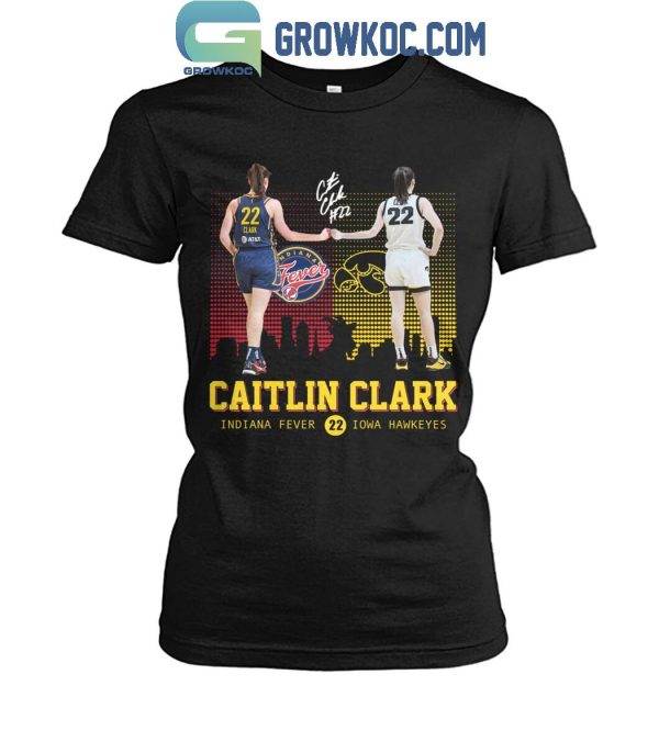 Iowa Hawkeyes Indiana Fever Caitilin Clark The Star T-Shirt