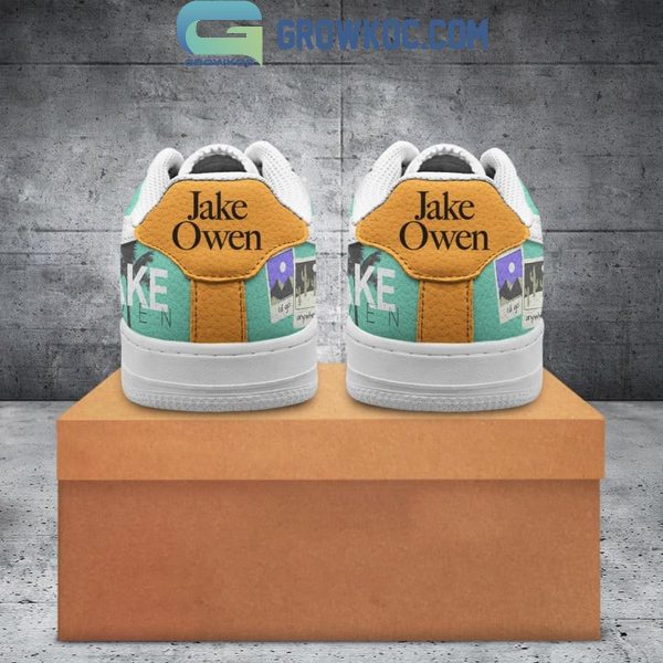 Jake Owen American Country Love Song Air Force 1 Shoes