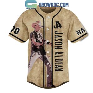Jason Aldean Try That In A Small Town Personalized Baseball Jersey