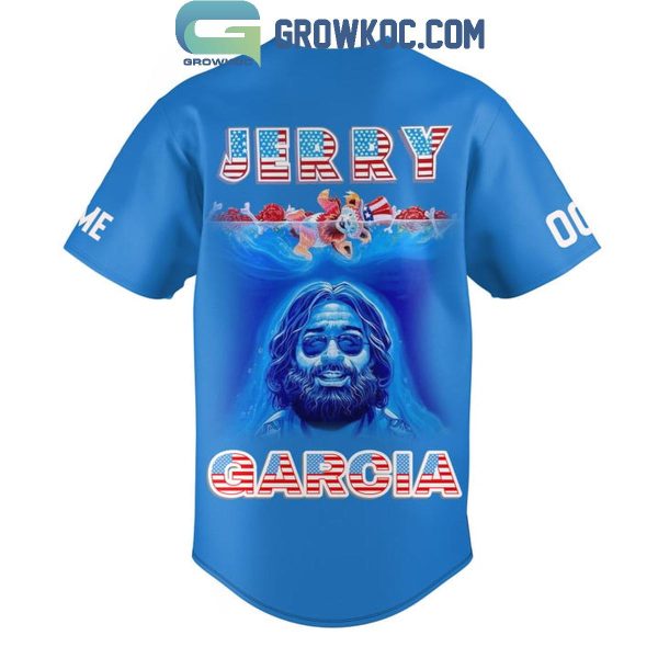 Jerry Garcia Grateful Dead The Pursuit Of Happiness Personalized Baseball Jersey