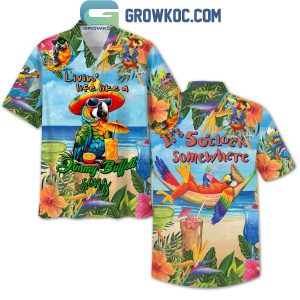 Jimmy Buffett Party At The End Of The World Personalized Baseball Jersey