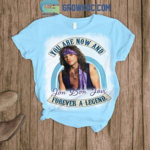 Jon Bon Jovi Forever A Legend Fan T-Shirt Short Pants