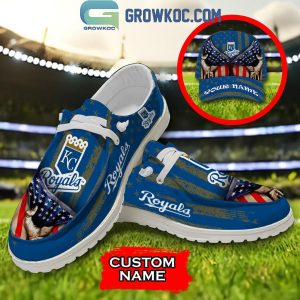 Kansas City Royals American Proud Personalized Hey Dude Shoes