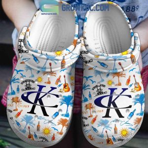 Kenny Chesney KC No Shoes Nation Fan Crocs Clogs
