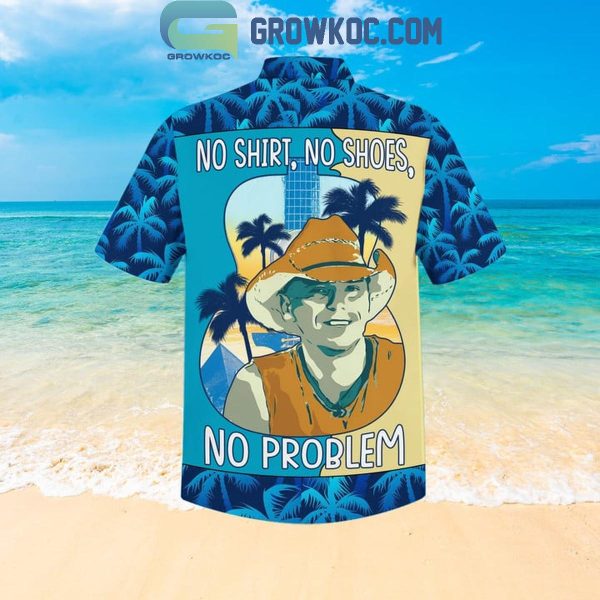 Kenny Chesney No Shirt No Shoes No Problem Country Star Hawaiian Shirts