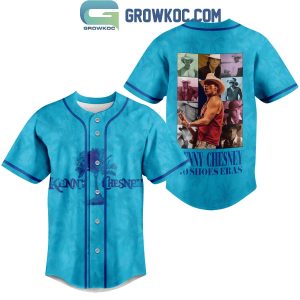 Kenny Chesney No Shoes Eras Blue Version Personalized Baseball Jersey