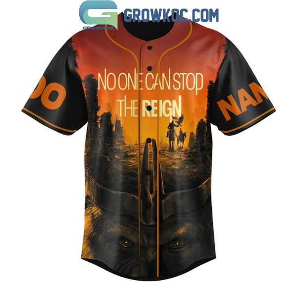 Kingdom Of The Planet Of The Apes Personalized Baseball Jersey