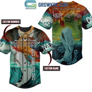 Lamb Of God Mastodon Ashes Of Leviathan Tour Personalized Baseball Jersey