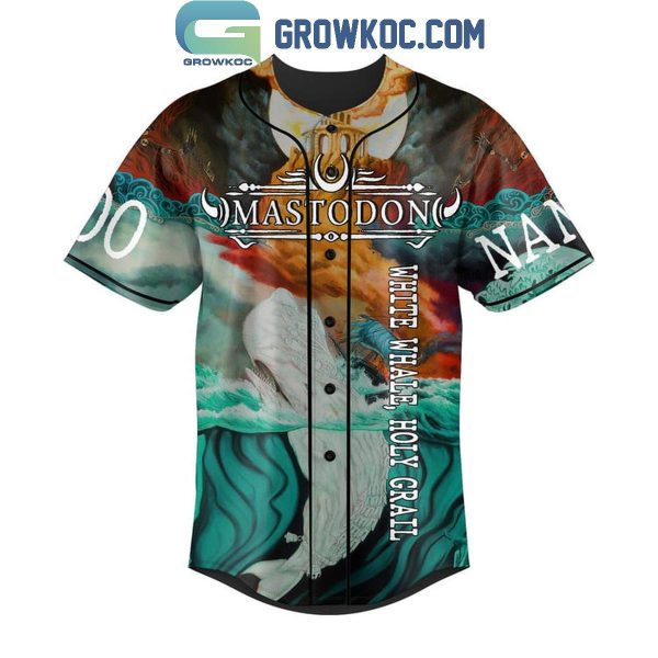 Lamb Of God Mastodon Ashes Of Leviathan Tour Personalized Baseball Jersey