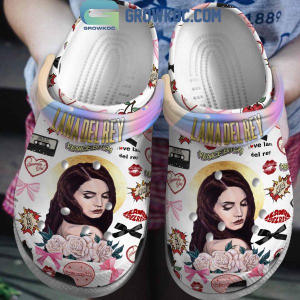 Lana Del Rey Venice Bitch True Fan Crocs Clogs