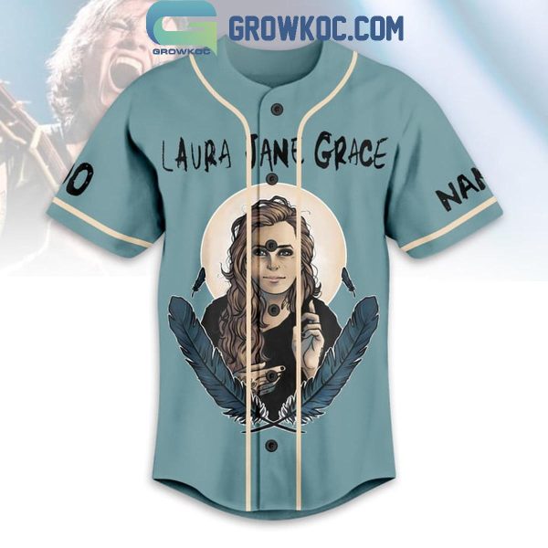 Laura Jane Grace The Black Guy Fawkes Tour 2024 Personalized Baseball Jersey