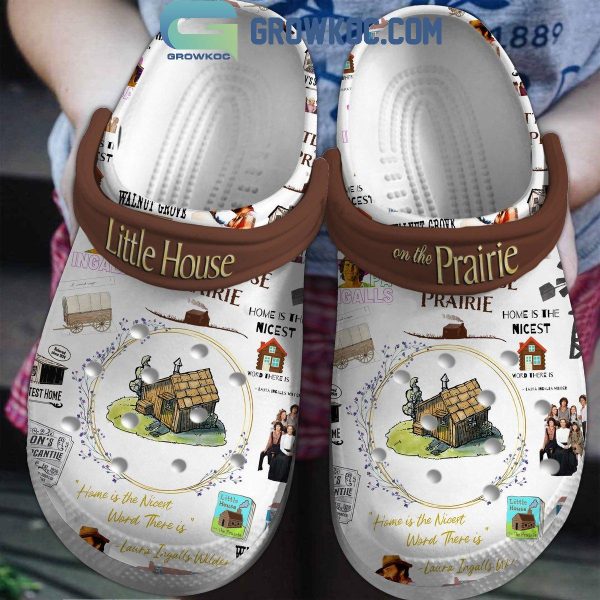 Little House On The Prairie Walnut Grove Crocs Clogs